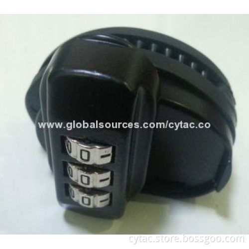 Combination Code Lock with Rubber Surface